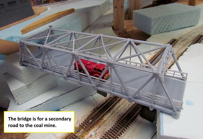 N Scale 100 Ft Warren Truss Roadway Bridge 3D Printing TheRailwire